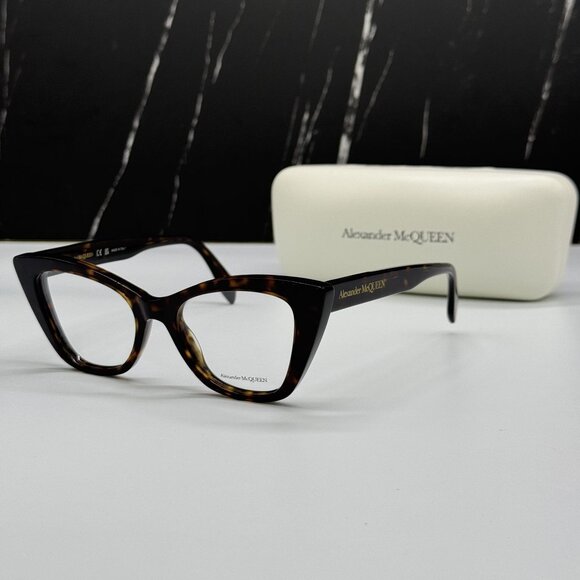NEW ALEXANDER MCQUEEN AM0305O 002, CAT EYE WOMEN EYEGLASSES ALEXANDER MCQUEEN main image 10